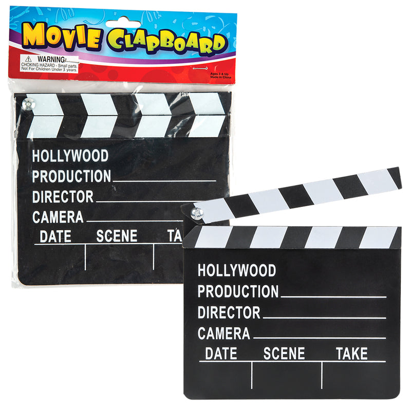 Movie Clap Board 7" x 8" (1 DZ)