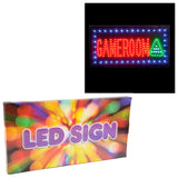 Light-Up Game Room Sign 10" x 19"