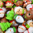 Christmas Character Assortment 2" Mini Rubber Figures