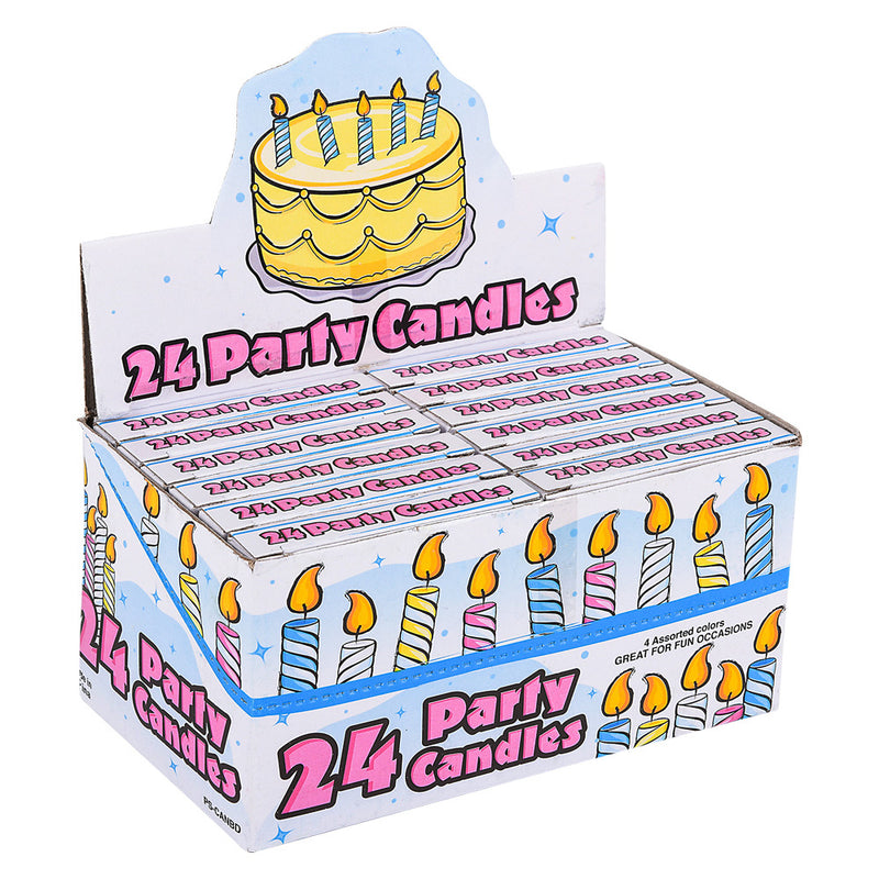 Birthday Candles 2.5" (1 DZS)