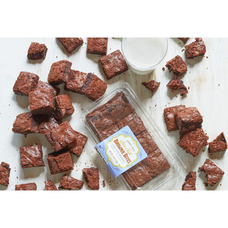 Trader Joe’s Sea Salt Brownie Bites 6 Oz