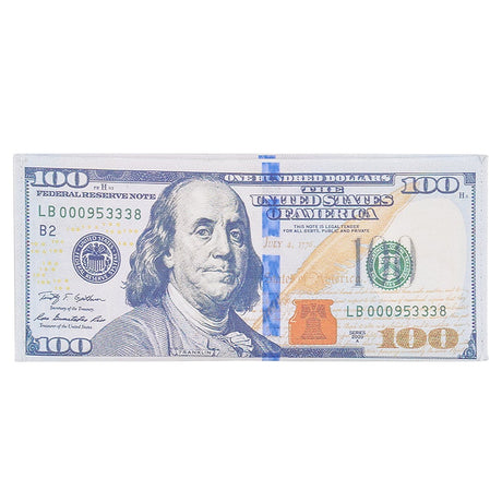 Wallet $100 Design 7.5" (1 DZ)
