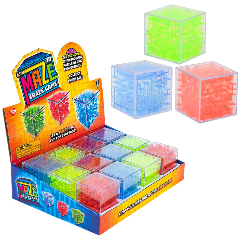 Puzzle Cube Game 2" (12 PC Display)
