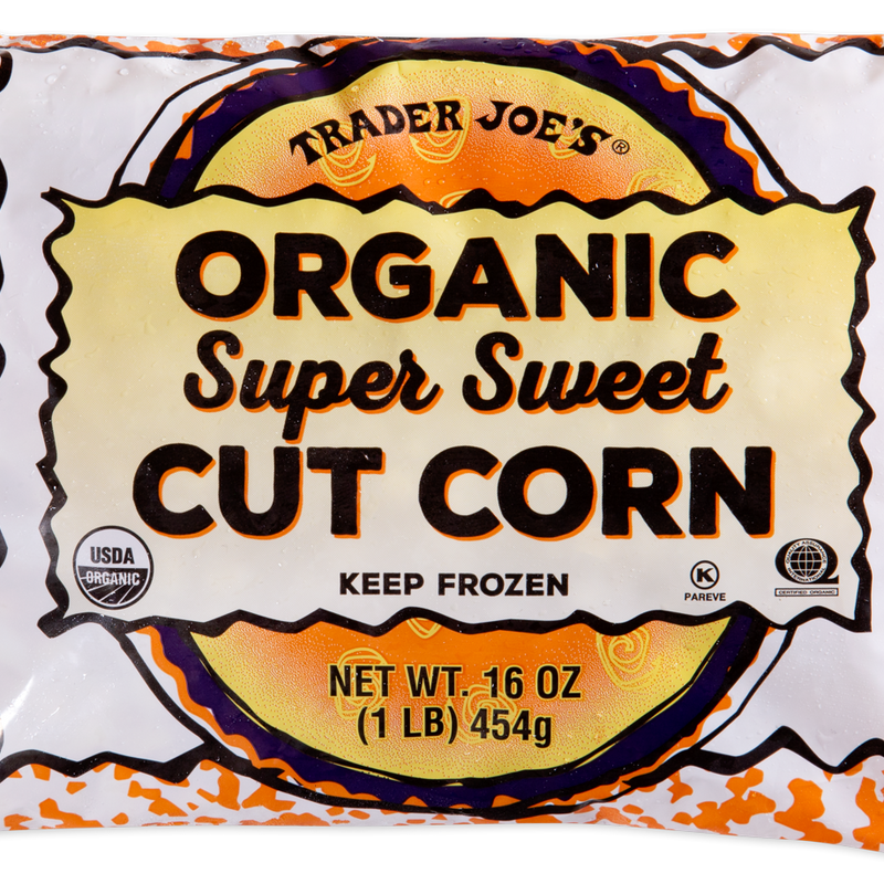 Organic Super Sweet Cut Corn Frozen Ready to Cook Corn 16 Oz