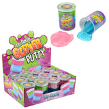 Glitter Putty 3" Tri Color (12 PC Display)