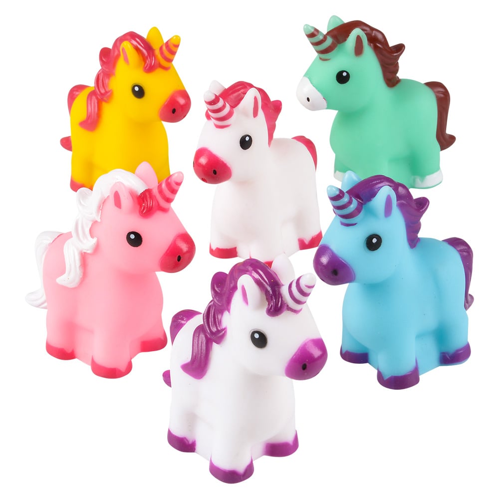 Rubber Unicorn Mini Assorted (1 DZ)