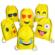 Emoticon Drawstring Backpack 16 x 13" (1 DZ)