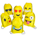 Emoticon Drawstring Backpack 16 x 13" (1 DZ)