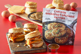 Chicken Breakfast Sausage Patties Fully Cooked Frozen Sausage 7.8 Oz