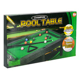 Pool Table Mini Game 19" x 11"