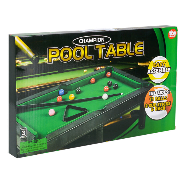 Pool Table Mini Game 19" x 11"