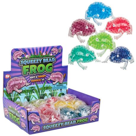 Squeezy Bead Frog 3.5" (1 DSP)