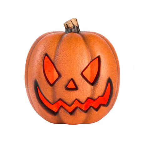 10 in Halloween Classics Plug-in LED Spooky Jack-O-Lantern The Home Accents Holiday
