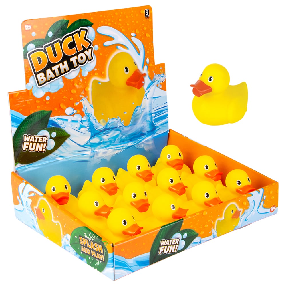 Bath Time Ducky 3.5" (12 Pc Display)