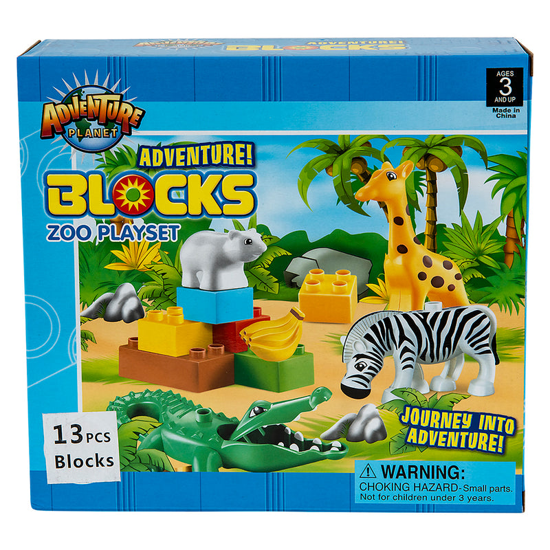Zoo Block Set (13 PC)
