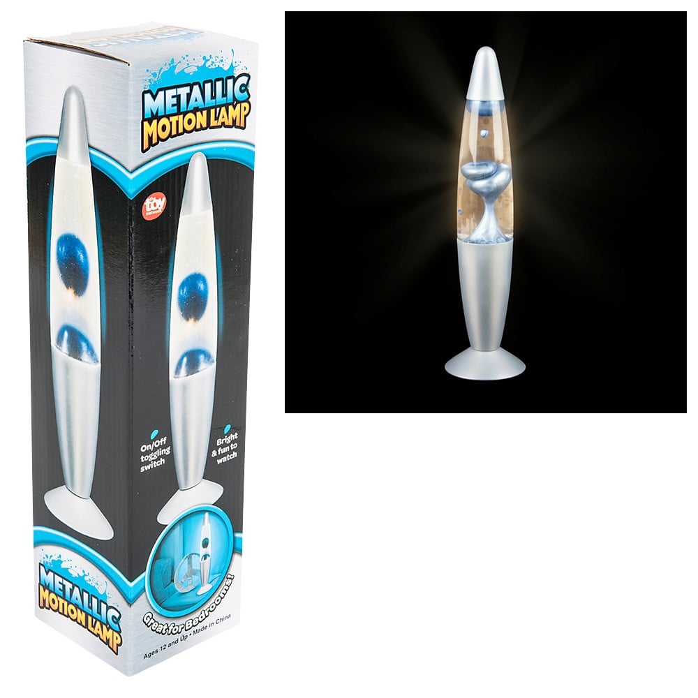 Wax Motion Lamp Blue Metallic (1 PC)