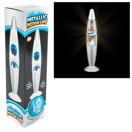 Wax Motion Lamp Blue Metallic (1 PC)