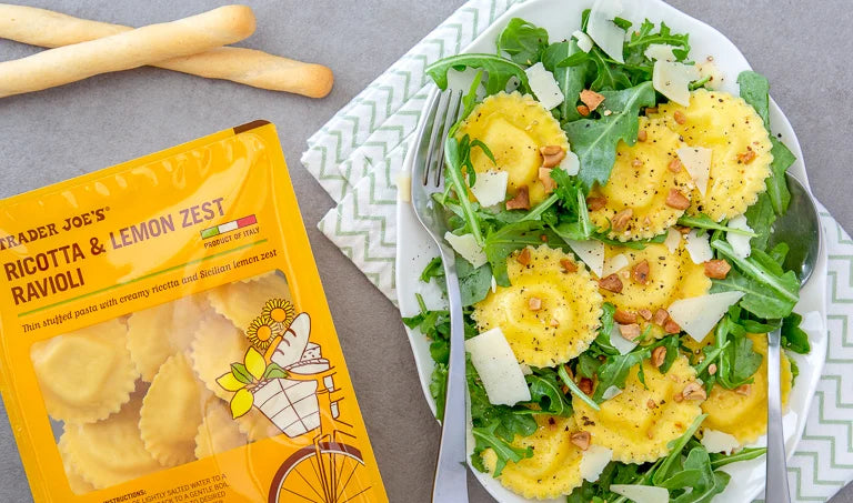 Sicilian Ricotta & Lemon Zest Girasoli Ravioli