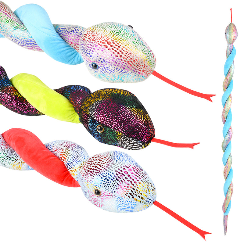 Twisty Snake Metallic Plush Assortment B (1 PC)