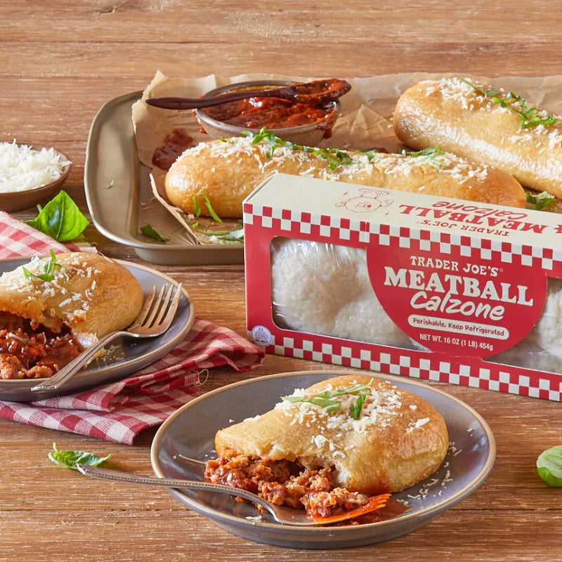 Meatball Calzone – Beef, Pork & Mozzarella Turnover