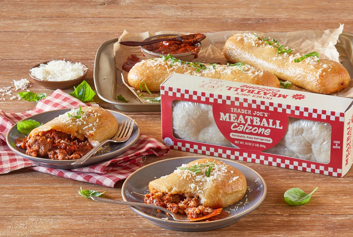 Meatball Calzone – Beef, Pork & Mozzarella Turnover