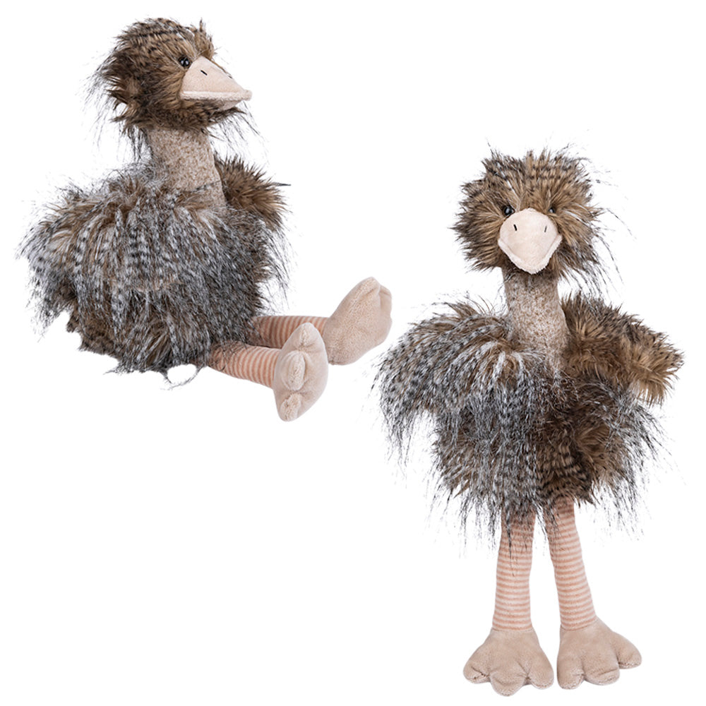 Plush Emu 13" Long Hair
