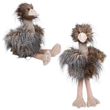 Plush Emu 13" Long Hair