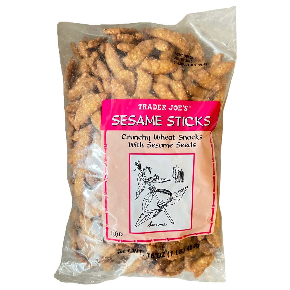 Trader Joe's Sesame Sticks,16 oz