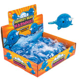 Squeezy Bead Narwhal (12 PC Display)