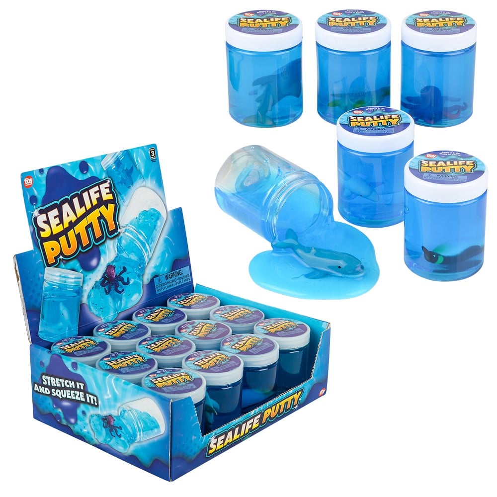 Sea Life Putty (12 Pc Display)