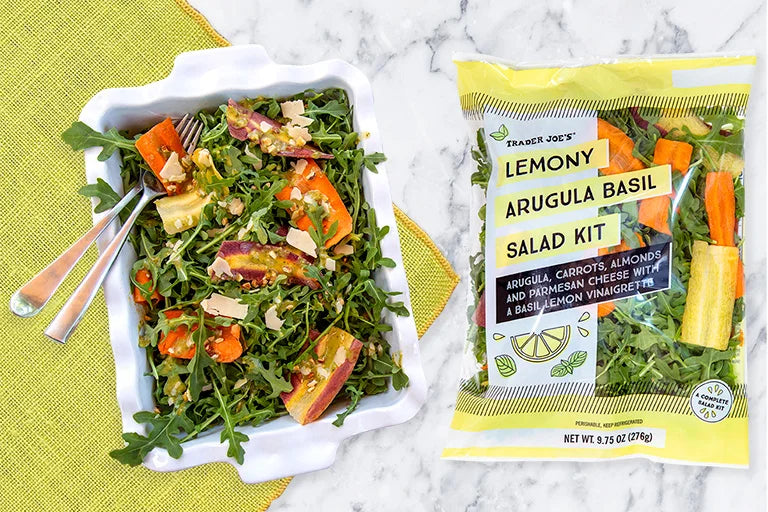 Lemony Arugula Basil Summer Salad Kit