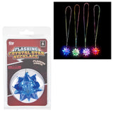 Flashing Crystal Star Ball Necklace (1 DZ)