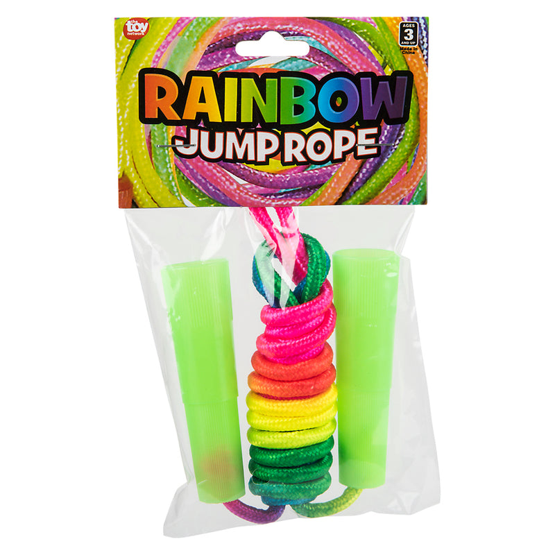Rainbow Jump Rope 87" (1 DZ)