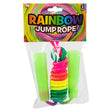 Rainbow Jump Rope 87" (1 DZ)