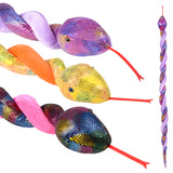 Plush Twisty Snake Metallic Assortment A (1 PC)