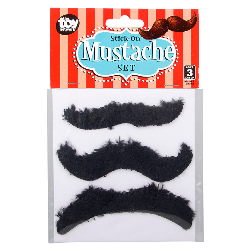 Mustache Set 3.5" 3 PC (1 DZ)