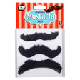 Mustache Set 3.5" 3 PC (1 DZ)