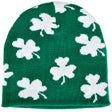 Shamrock Knit Beanie Hat