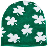 Shamrock Knit Beanie Hat