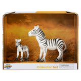 Zebra Set 2-Piece Figure Set
