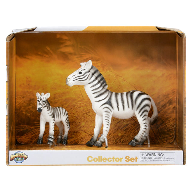 Zebra Set 2-Piece Figure Set