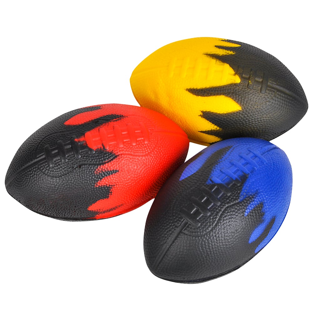 Foam Flame Football 8"
