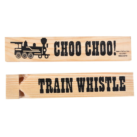 Wooden Train Whistle (1 DZ)