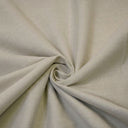 Upholstery Weight Poly Linen Fabric - Ivory, Taupe, Non Woven Backing, 60" Width (1 Yard)