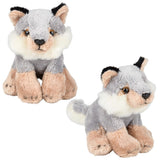 Plush Wolf Small World Toy