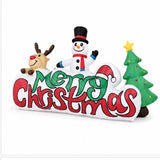 10FT Santa Claus with Fawn Christmas Yard Decoration