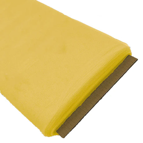 Mango Yellow Tutu Tulle Fabric - Mango Yellow Sheer Netting, 54" Width (5 Yards)