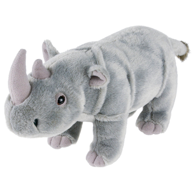 Rhino Plush 9 in.