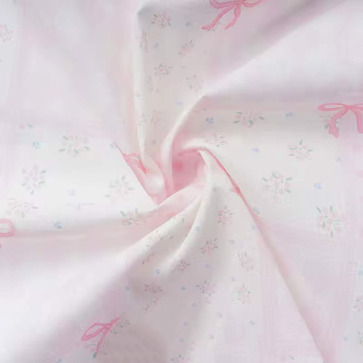 Rural Style Pure Cotton Printed Fabric for Sewing Dresses Home Wear Children's Clothing Decorative Cloth Handmade DIY Fabrics