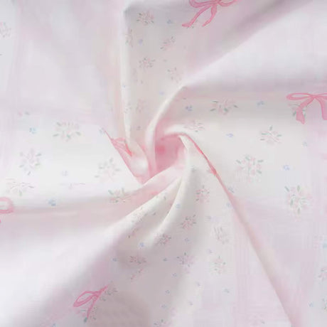 Rural Style Pure Cotton Printed Fabric for Sewing Dresses Home Wear Children's Clothing Decorative Cloth Handmade DIY Fabrics